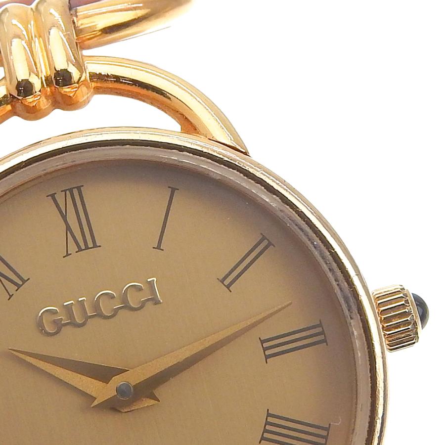 【美品】グッチ GUCCI 腕時計 6000.2.L ベージュ ゴールド GUCCI（グッチ） GUCCI 6000.2.L 腕時計 クォーツ アイボリー文字盤