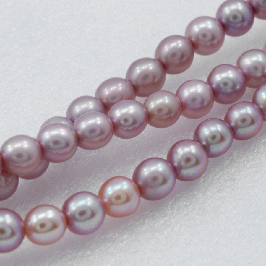TASAKI タサキ ベビーパール 3連 ネックレス3.5〜4.0mm 真珠