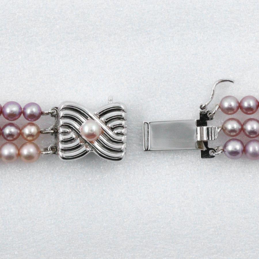 TASAKI タサキ ベビーパール 3連 ネックレス3.5〜4.0mm 真珠