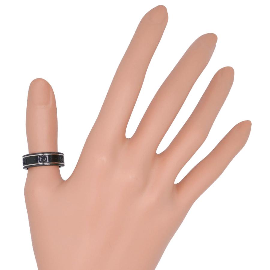 GUCCI グッチ アイコンGG シンバンド リング・指輪 K18WG