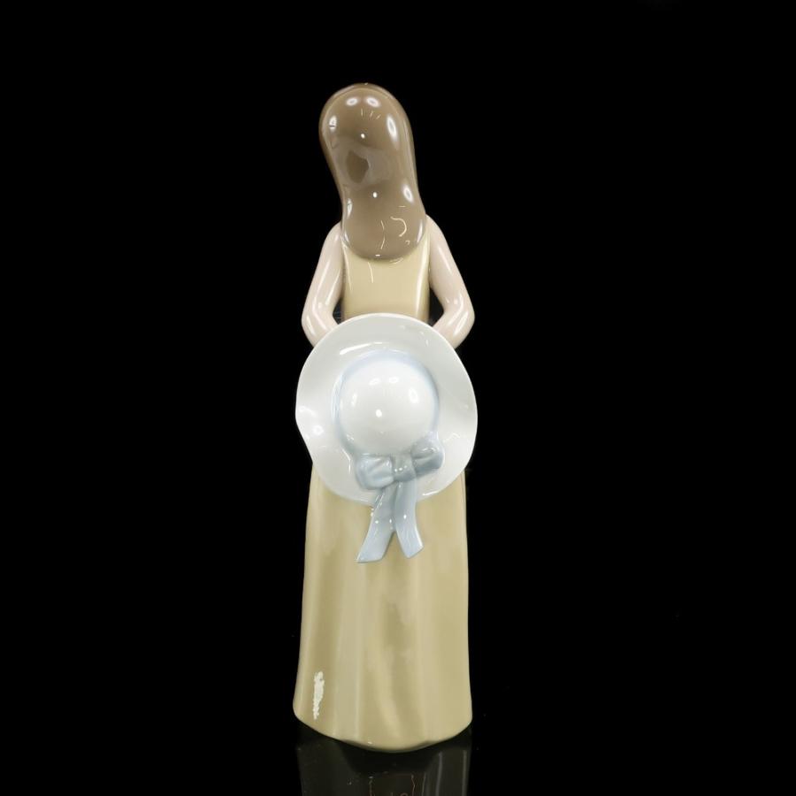 【LLADRO 】リヤドロ  いたずらな少女　#5006 Lladro リヤドロ いたずらな少女 5006 置物 オブジェ ポーセリン _