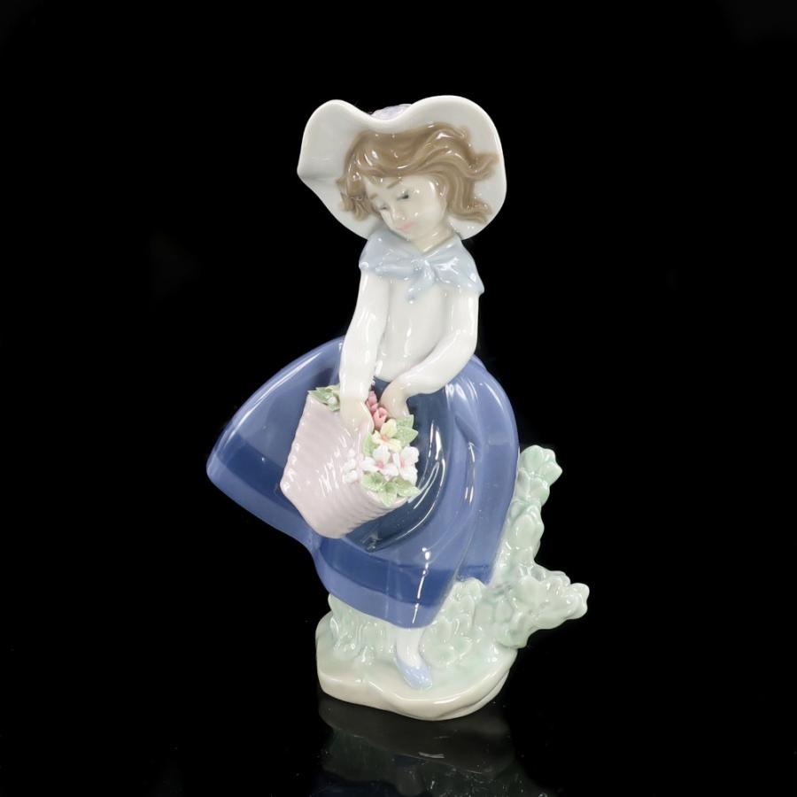 Lladro リヤドロ きれいな花ばかり 5222 置物 オブジェ