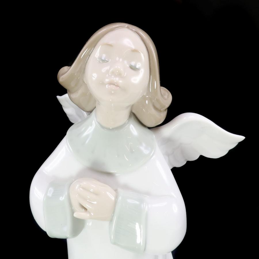 Lladro リヤドロ 天使の願い 6788 置物 オブジェ ポーセリン _ 
