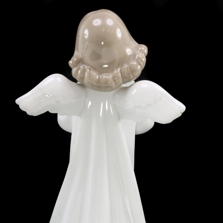Lladro リヤドロ 天使の願い 6788 置物 オブジェ ポーセリン _ 