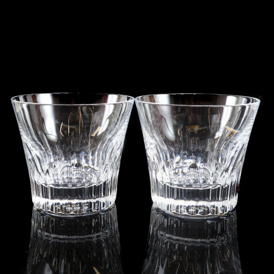 Baccarat バカラ フィオラ 2018年タンブラー ペア 食器 クリスタル _【I220926018】中古の画像
