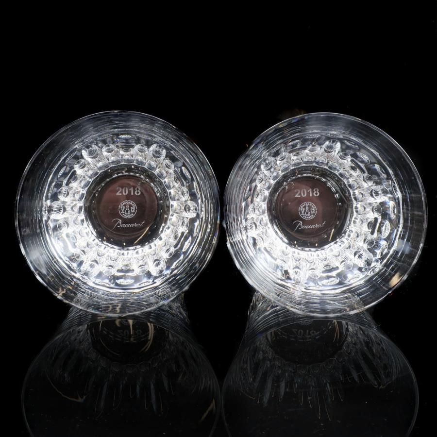 Baccarat バカラ フィオラ 2018年タンブラー ペア 食器 クリスタル _【I220926018】中古の画像