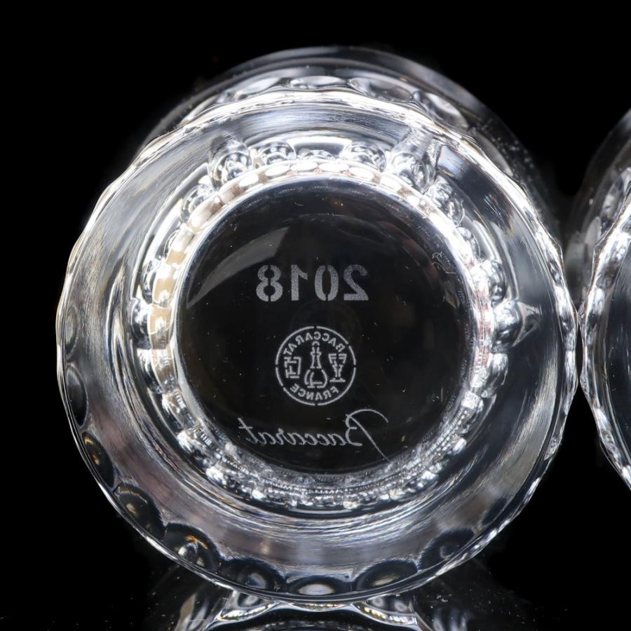 Baccarat バカラ フィオラ 2018年タンブラー ペア 食器 クリスタル _【I220926018】中古の画像