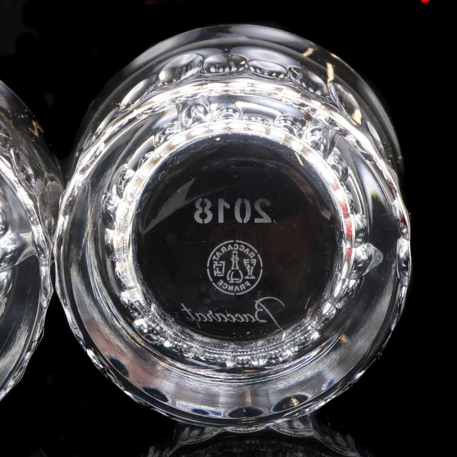 Baccarat バカラ フィオラ 2018年タンブラー ペア 食器 クリスタル _【I220926018】中古の画像