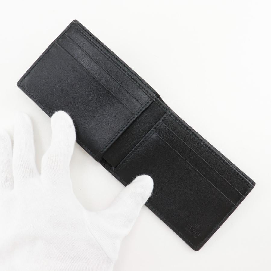 【GUCCI】グッチ GGエンボス 二つ折り 625559 カーフ 黒 メンズ 札入れ GUCCI（グッチ） GGエンボス 二つ折り 625559 札入れ カーフ 黒 メンズ