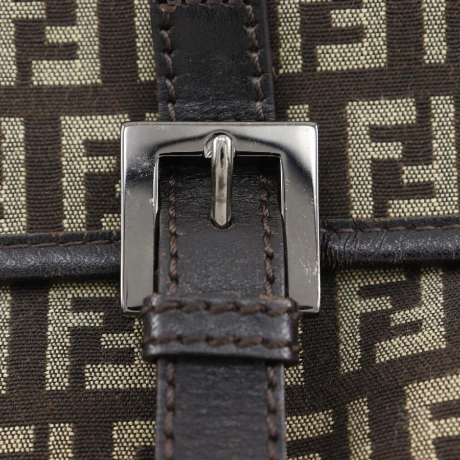 FENDI（フェンディ） ズッキーノ ショルダーバッグ ナイロンキャンバス
