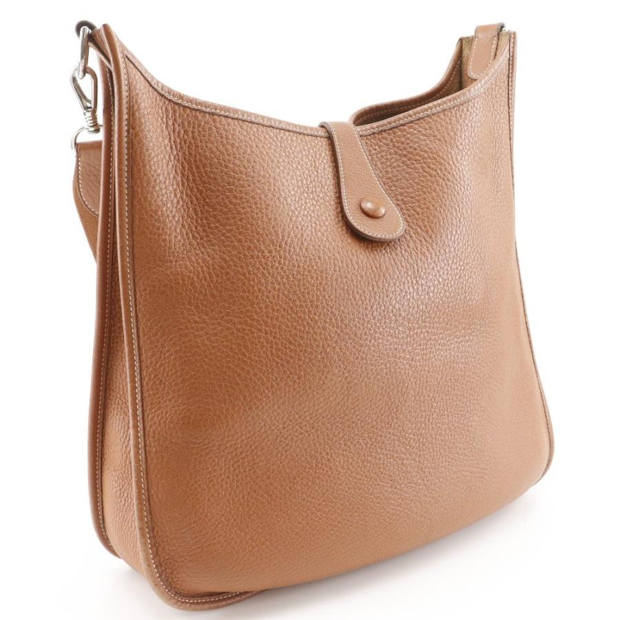 エルメス エブリン1 GM 斜め掛け ショルダーバッグ トリヨンクレマンス レディース HERMES 【228-65180】 HERMES - エルメス エブリン1 GM 斜め掛け ショルダーバッグ トリヨン