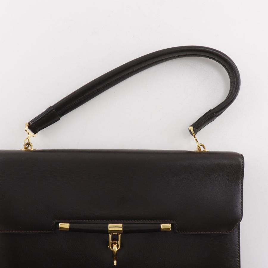 HERMES vigntage ダービー 希少 70年代 ハンドバッグ HERMES（エルメス） パロニエール ヴィンテージ XO ハンドバッグ