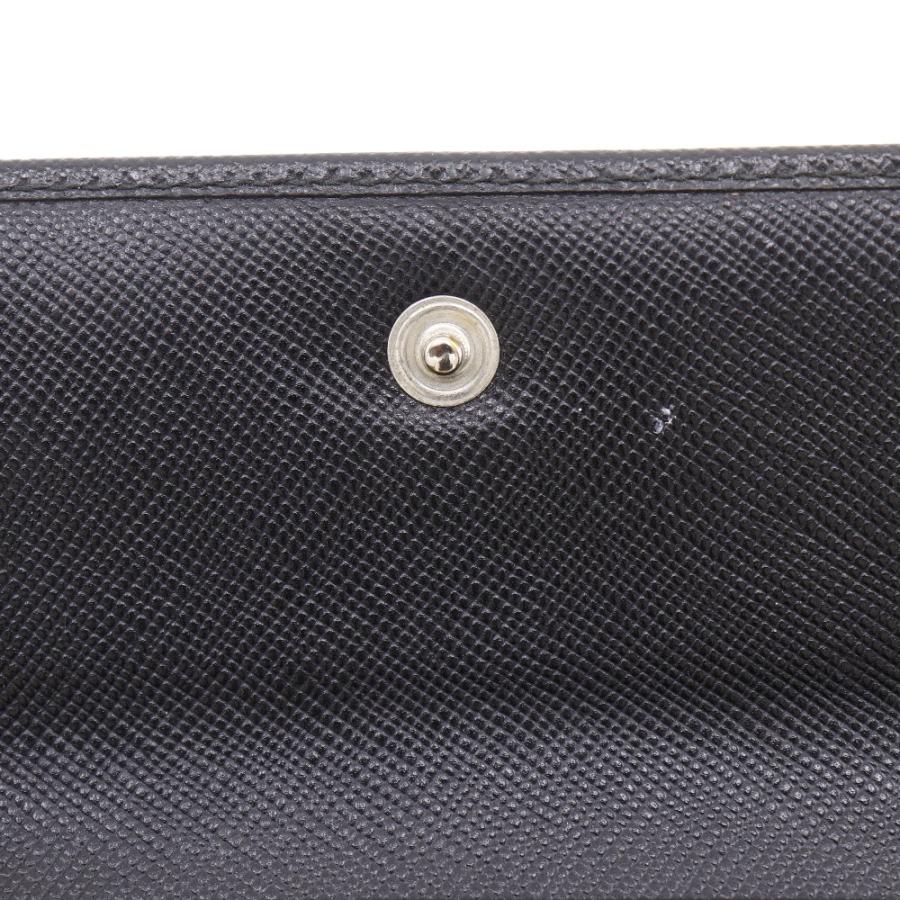 PRADA（プラダ） M510A 二つ折り財布 サフィアーノ NERO 黒 レディース