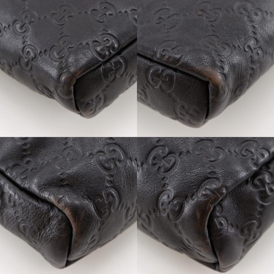 【GUCCI】グッチ GG 223666 シマレザー 茶 ユニセックス ショルダーバッグ GUCCI - 【GUCCI】グッチ GG 223666 シマレザー 茶 ユニセックス