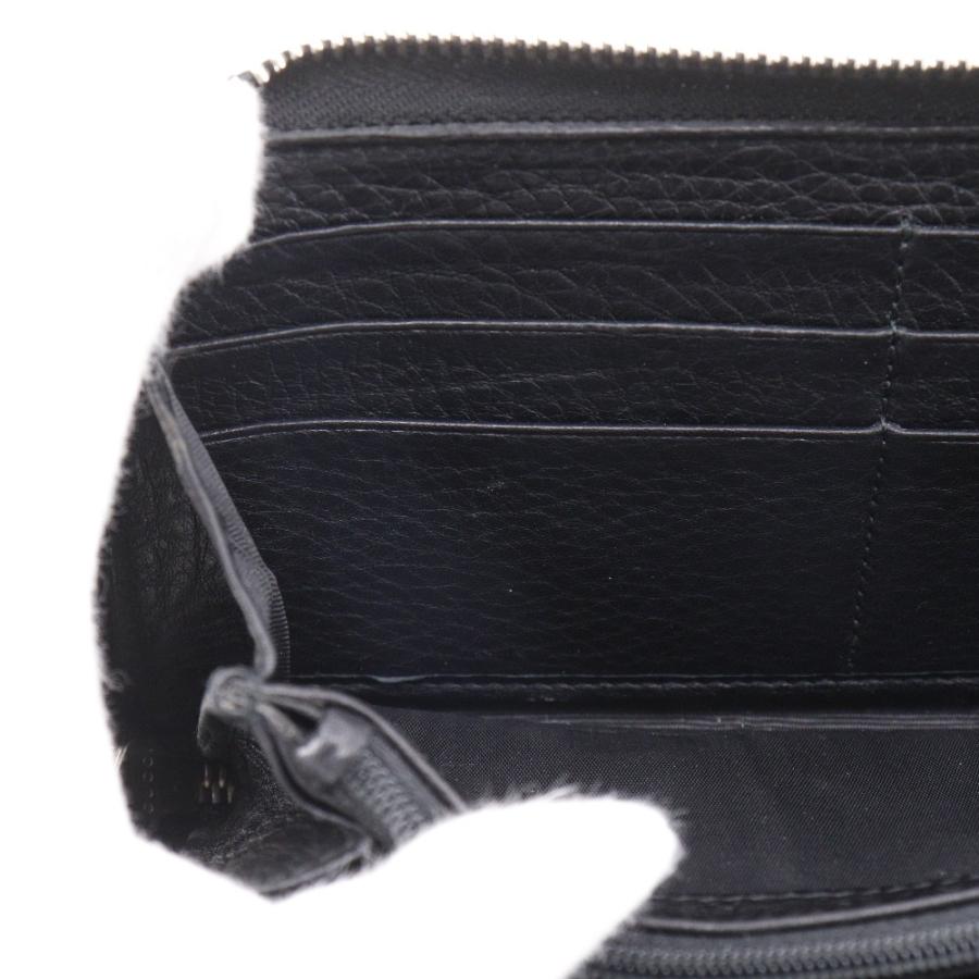 【GUCCI】グッチ シェリーライン インターロッキングG 308796 レザー 黒 ユニセックス 長財布 GUCCI（グッチ） シェリーライン インターロッキングG 308796 長財布