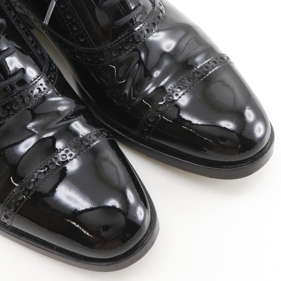SAINT LAURENT サンローラン レースアップ ストレートチップ ドレス 