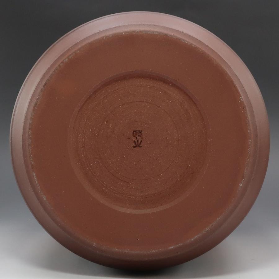 今井政之 作 象嵌彩茄子 水指 共箱 共布 茶道具 陶磁器 【I221725008】の画像