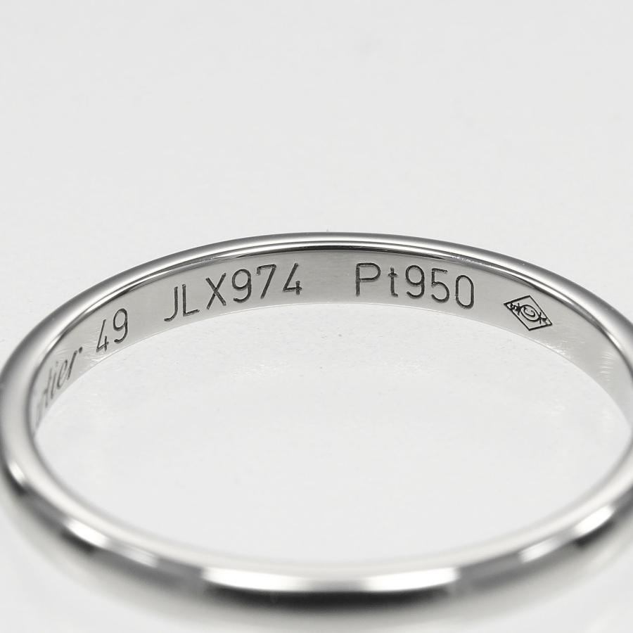 Cartier（カルティエ） リング 1895 ウェディング 8.5号 指輪 Pt950