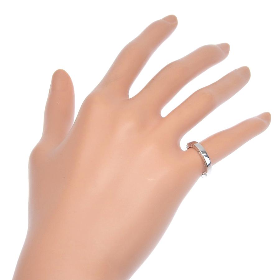 CHANEL シャネル シグネチャー リング・指輪 K18WG 5.5号 約4.9g CHANEL シャネル シグネチャー リング・指輪 K18WG 5.5号 約4.9g