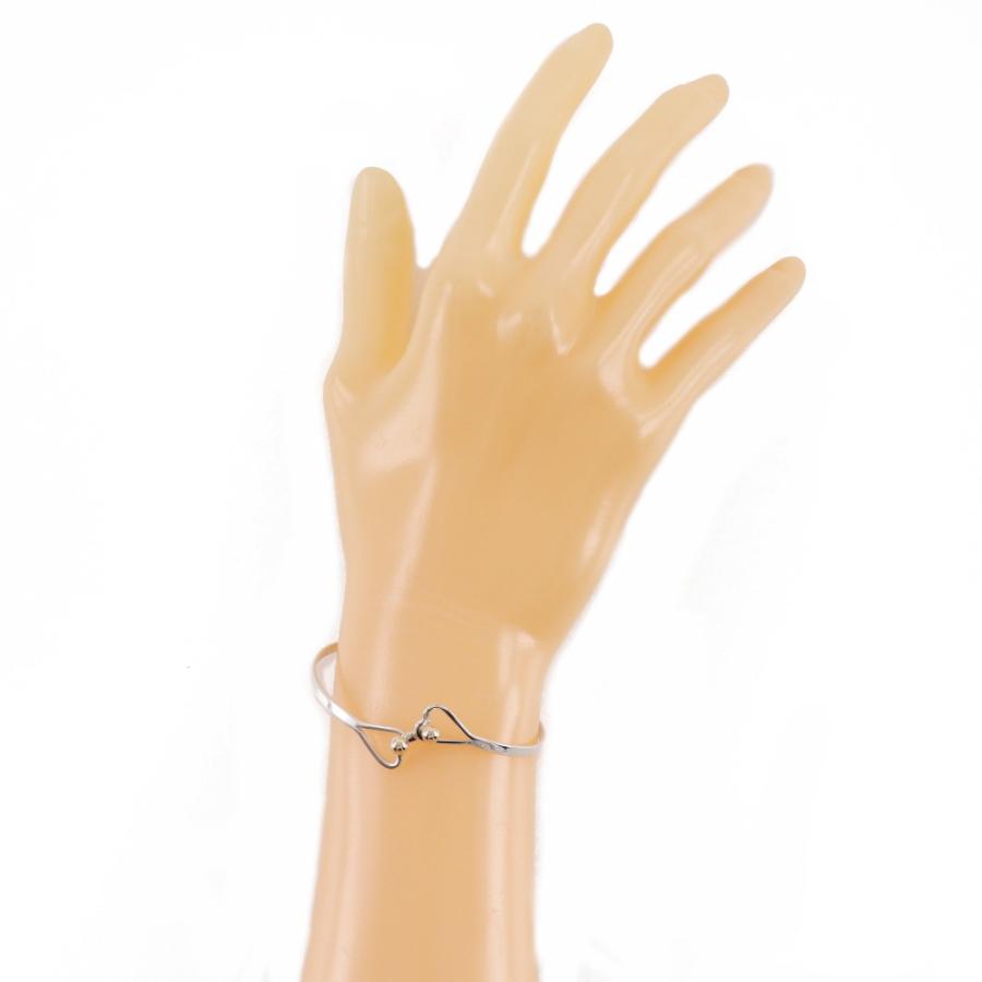 TIFFANY&Co.（ティファニー） フック＆アイ ダブルハート バングル