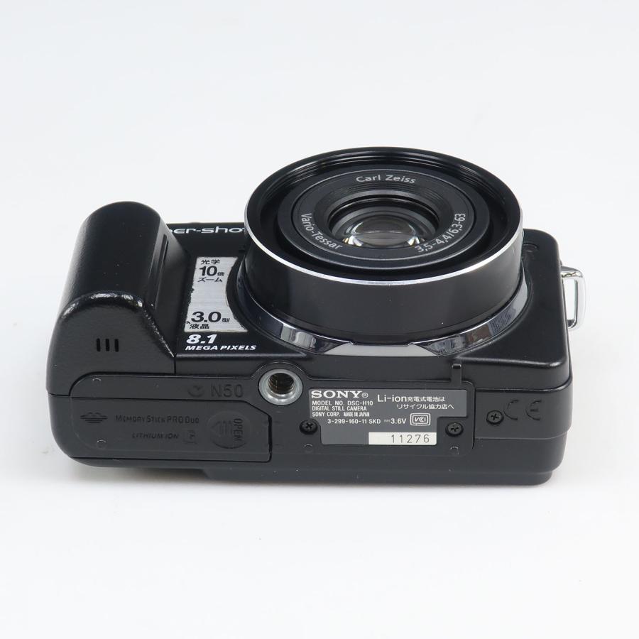 【動作品】SONY ソニー デジタルカメラ Cyber-Shot DSC-H10 3.0型液晶と光学10倍ズーム搭載“サイバーショット”新Hシリーズ発売