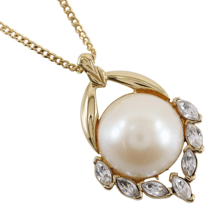 NINA RICCI ニナリッチ ネックレス 金メッキ×フェイクパール NINA RICCI ニナリッチ ネックレス 金メッキ×フェイクパール