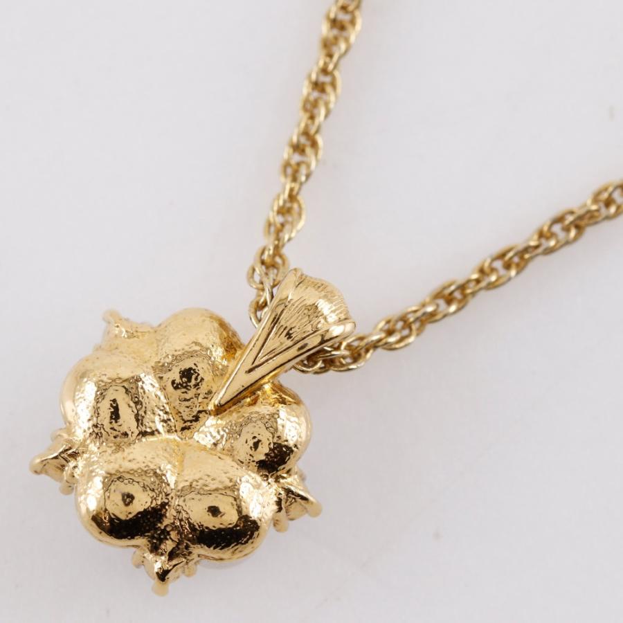 NINA RICCI ニナリッチ フラワー ネックレス 金メッキ×フェイク NINA RICCI ニナリッチ フラワー ネックレス 金メッキ×フェイク