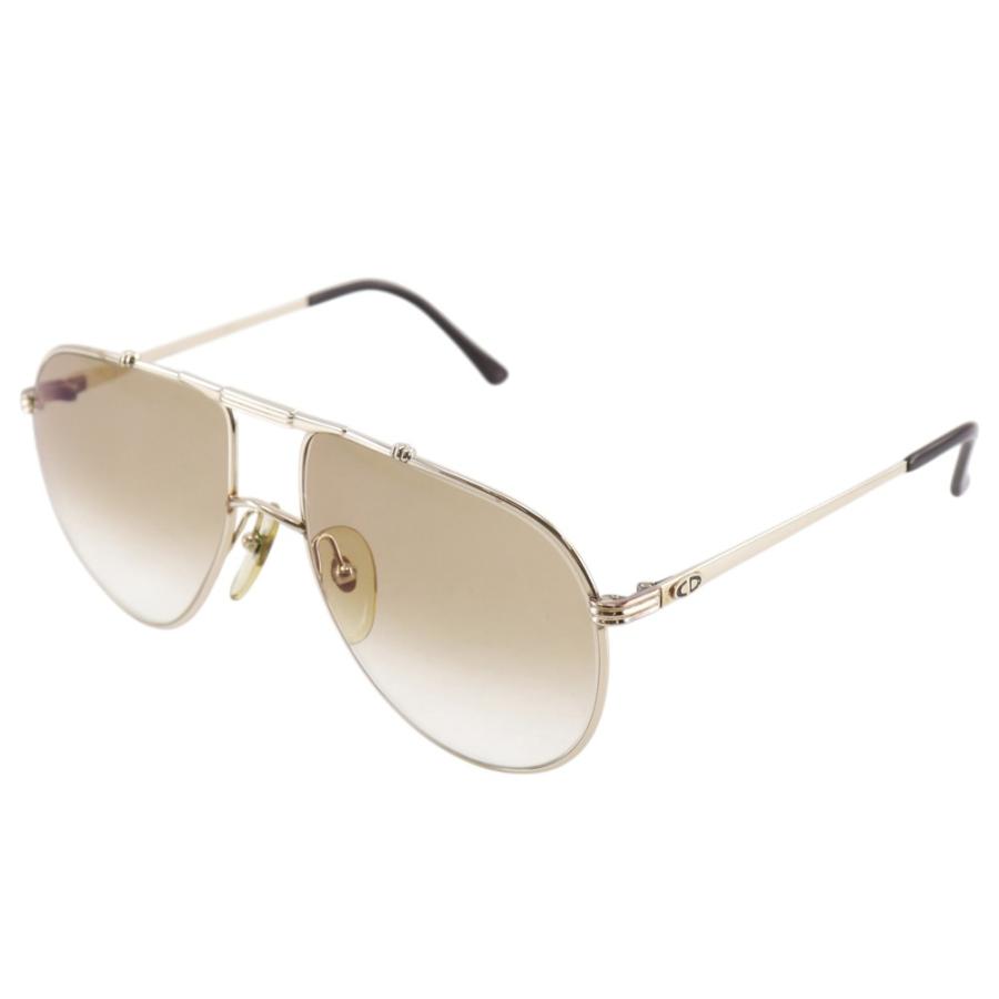 【Dior】クリスチャンディオール ティアドロップ クリスチャンディオールムッシュ 2248 金メッキ ユニセックス サングラス Dior クリスチャンディオール ティアドロップ クリスチャンディオール