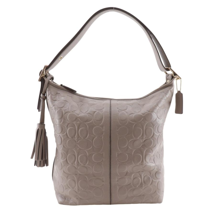 COACH（コーチ） シグネチャー型押し 27959 ショルダーバッグ レザー 