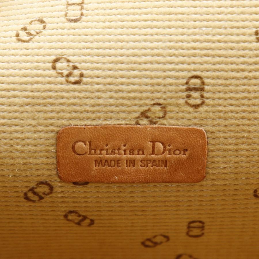 Dior クリスチャンディオール CDロゴ ノベルティ ポーチ PVC グレー