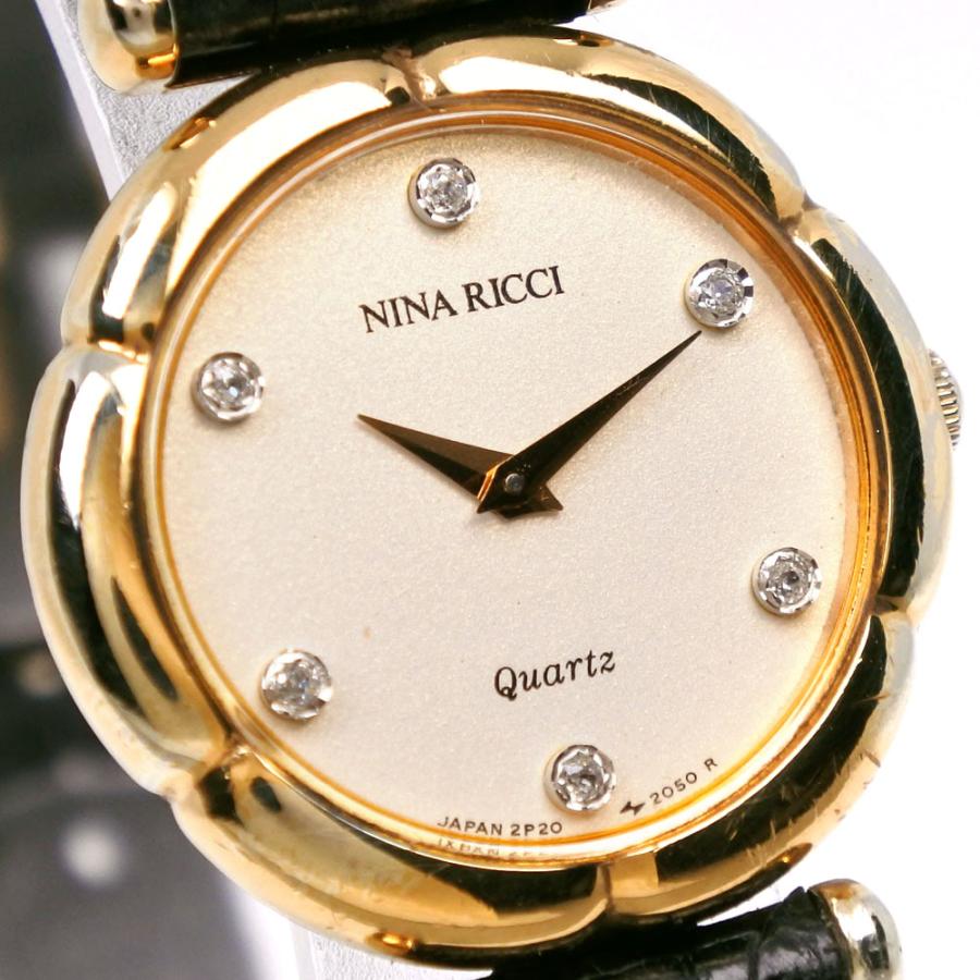NINA RICCI ニナリッチ 腕時計 金属製 アナログ表示 レディース