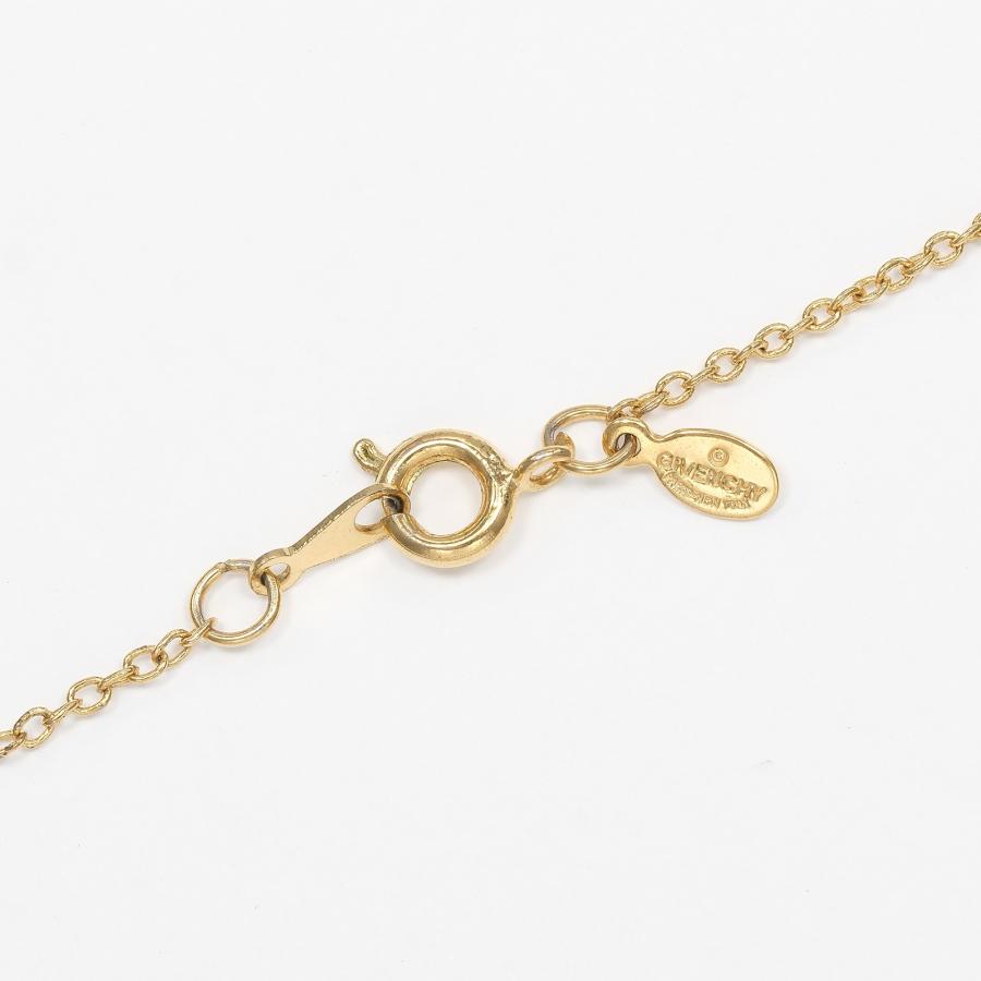 ジバンシー Givenchy Gロゴ ネックレス 金メッキ 約2.9g【M132325011