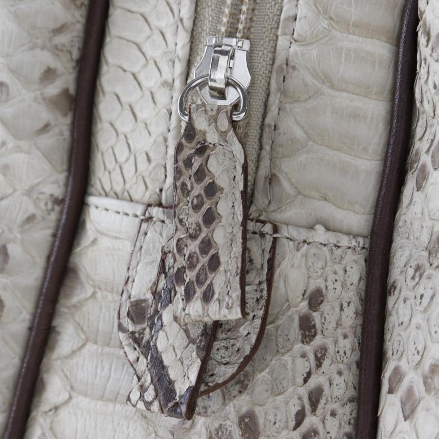 PYTHON ハンドバッグ パイソン ユニセックス【M140824002】中古 : 質 