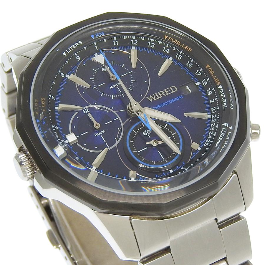 SEIKO（セイコー） WIRED ワイアード VK67-K090 腕時計 SS シルバー