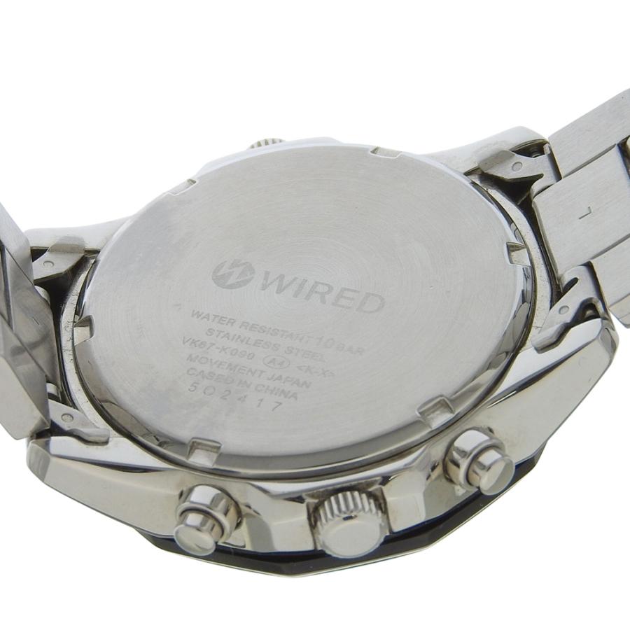 SEIKO（セイコー） WIRED ワイアード VK67-K090 腕時計 SS シルバー