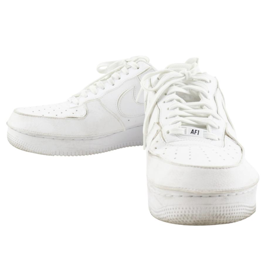 【NIKE】ナイキ AIR FORCE1/1 エアフォース 1/1 CV1758-100 合成皮革 白 メンズ スニーカー NIKE（ナイキ） AIR FORCE1/1 エアフォース 1/1 CV1758-100 スニーカー