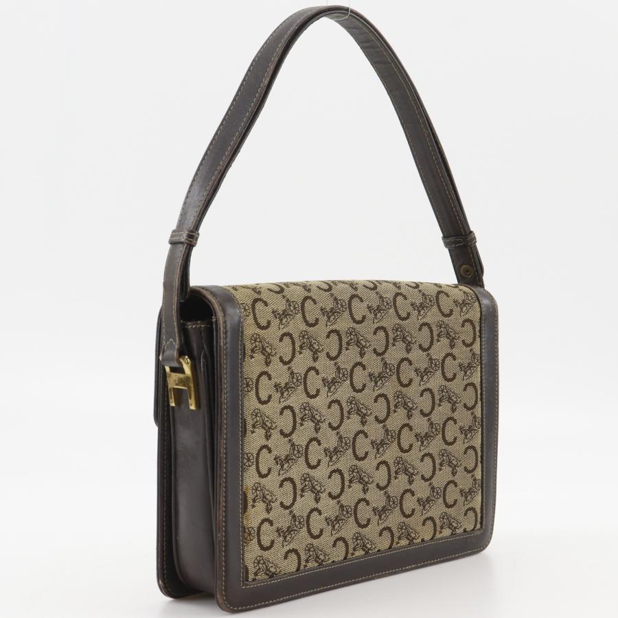 CELINE（セリーヌ） Cマカダム 馬車金具 オールドセリーヌ ショルダー