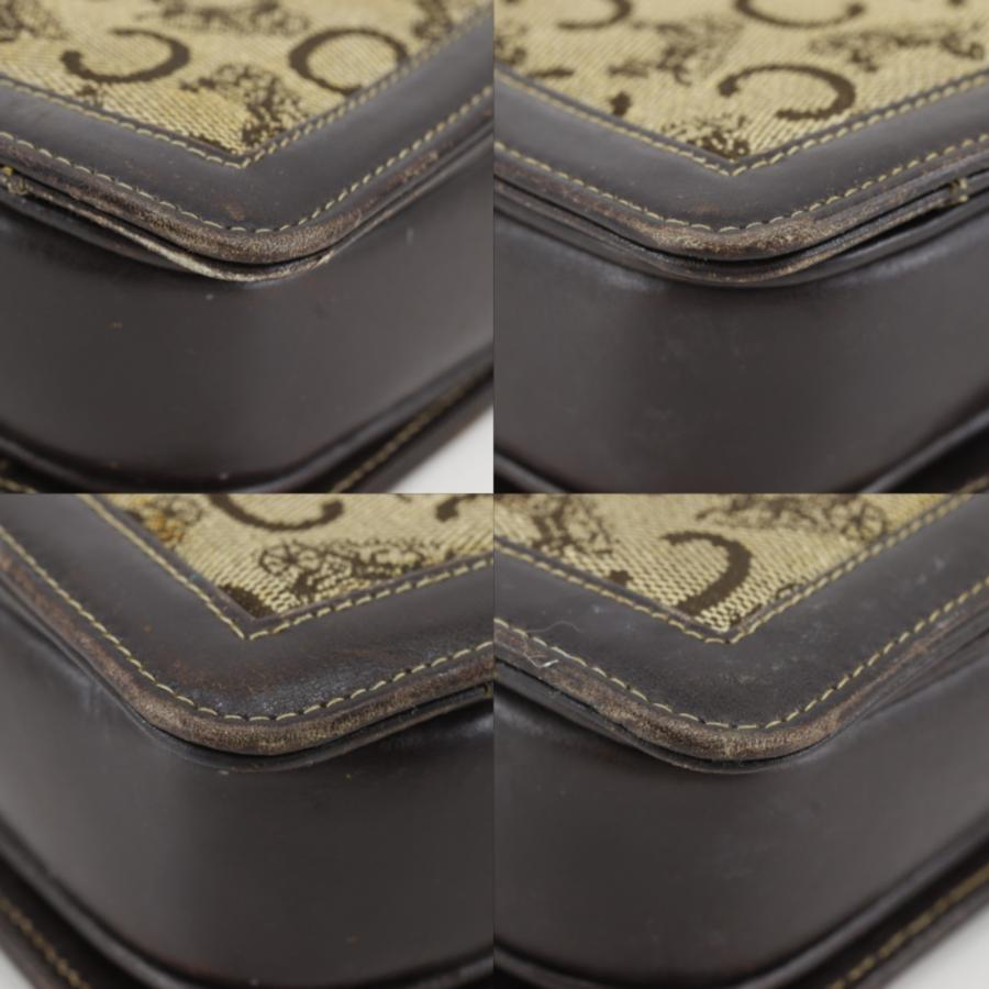 CELINE（セリーヌ） Cマカダム 馬車金具 オールドセリーヌ ショルダー 