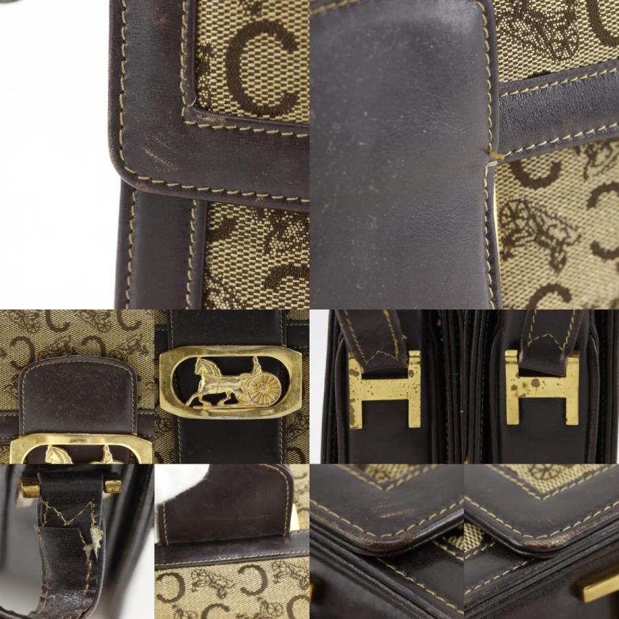 CELINE（セリーヌ） Cマカダム 馬車金具 オールドセリーヌ ショルダー