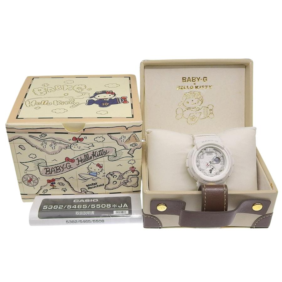 美品♡CASIO BABY-G キティ BGA-190KT 稼働品 箱・説明書付 CASIO（カシオ） BABY-G×HELLO KITTY ハローキティ BGA-190KT 腕時計