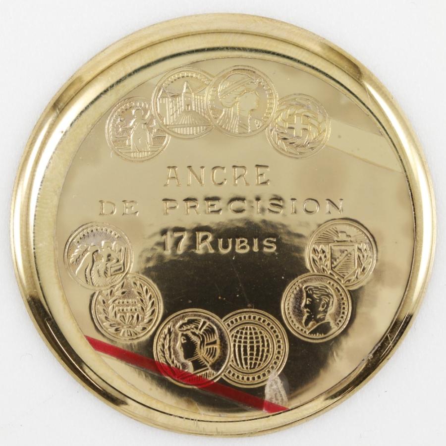 TISSOT（ティソ） 懐中時計 cal.ETA6498 懐中時計 金メッキ 手巻き