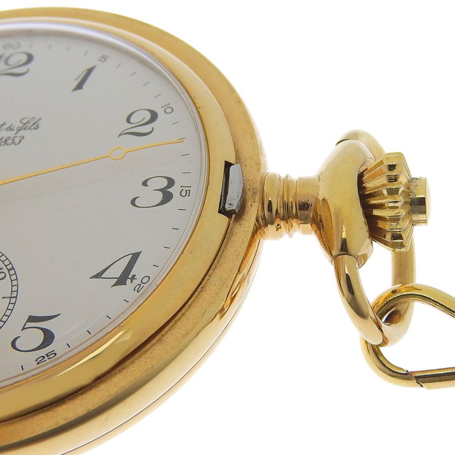 TISSOT（ティソ） 懐中時計 cal.ETA6498 懐中時計 金メッキ 手巻き