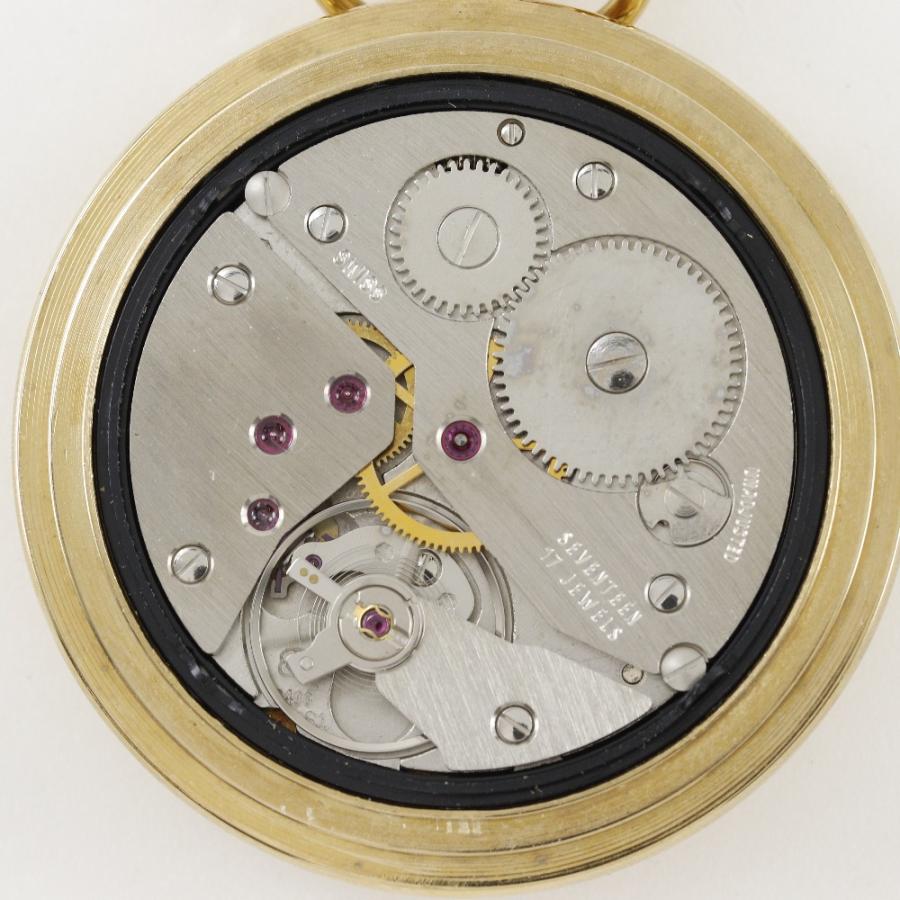 TISSOT（ティソ） 懐中時計 cal.ETA6498 懐中時計 金メッキ 手巻き