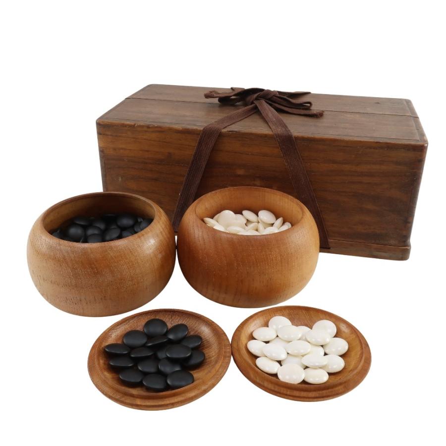 蛤碁石 那智黒石 欅特大碁筍 32号碁石 蛤碁石 那智黒石 欅特大碁筍 32号碁石 Amazon | 囲碁 日向特製