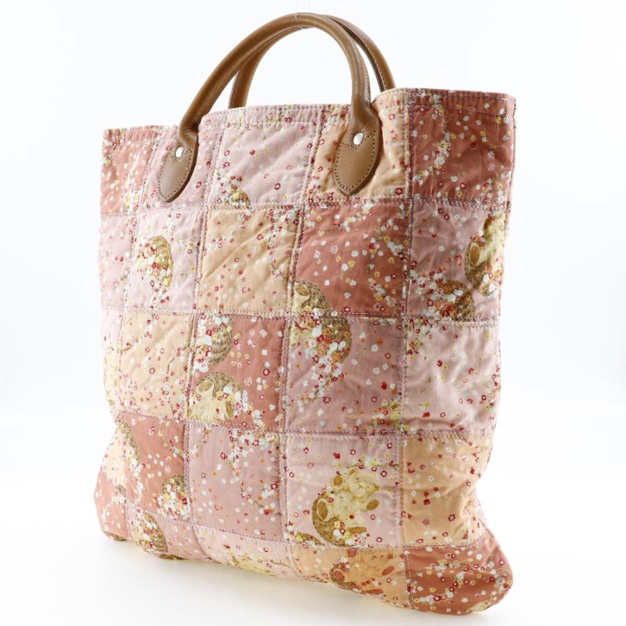 PINK HOUSE ピンクハウス パッチワーク トートバッグ コットン