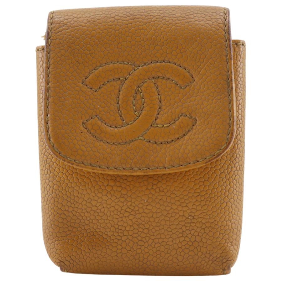 CHANEL（シャネル） シガレットケース ココマーク ポーチ キャビア 