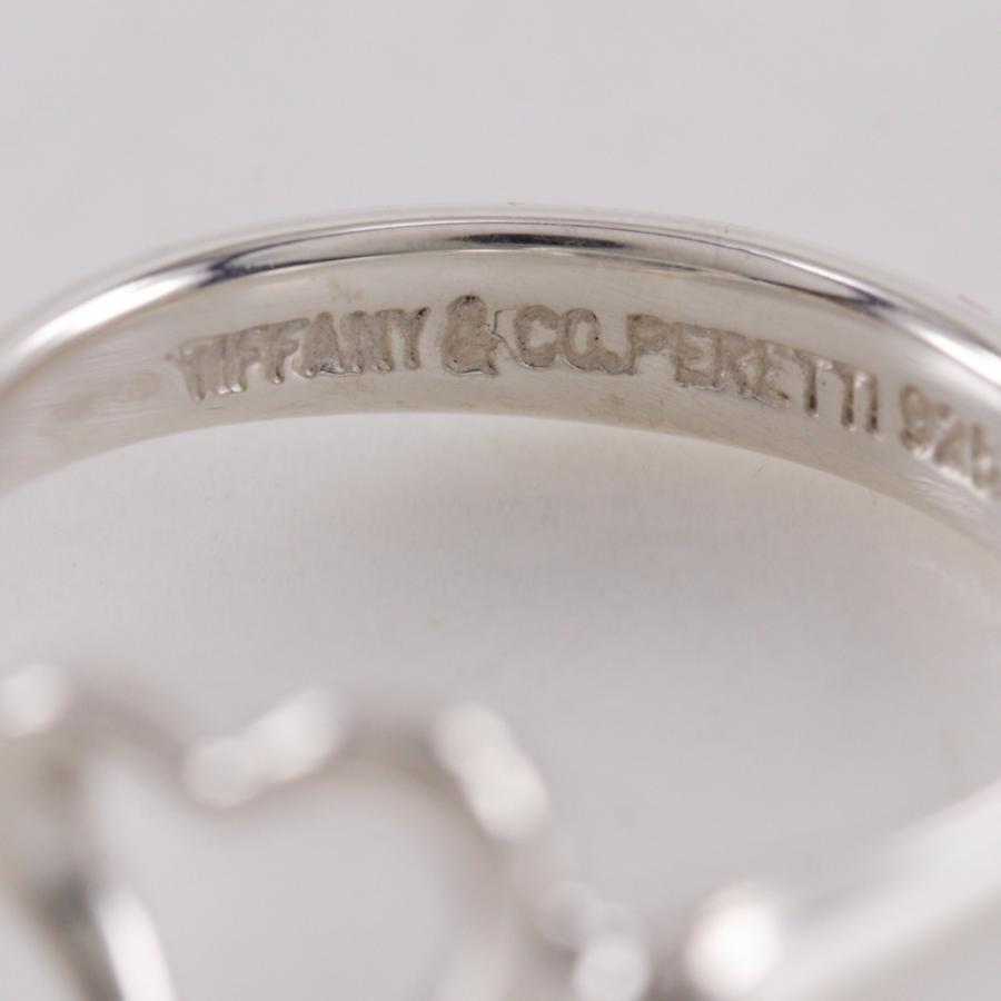 TIFFANY&Co.（ティファニー） オープンハート リング・指輪 シルバー