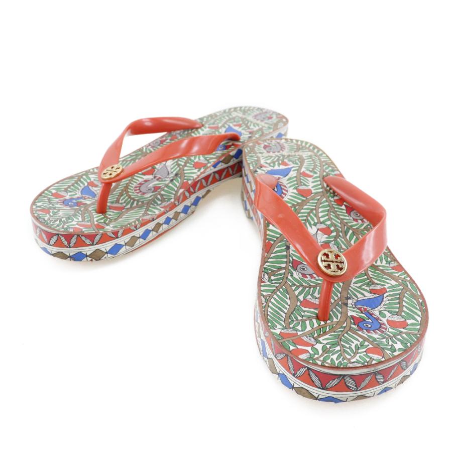 Tory Burch トリーバーチ ビーチサンダル 厚底 オレンジ Tory Burch トリーバーチ ビーチサンダル 厚底 オレンジ
