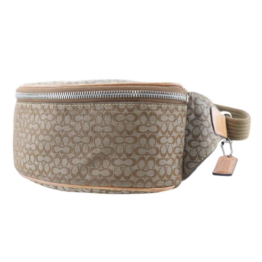 COACH（コーチ） ミニシグネチャー F05093 ウエストバッグ キャンバス