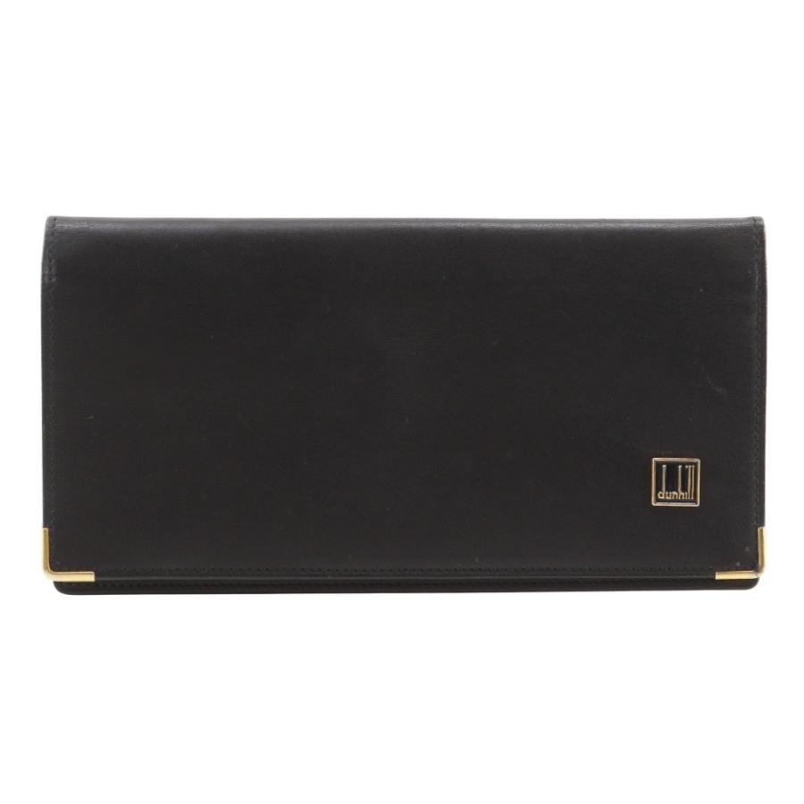 dunhill（ダンヒル） 長財布 カーフ 黒 メンズ【M220125002】中古